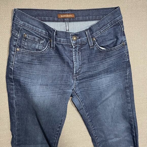 James Jeans Reboot Women's 28 Boot Cut Low Rise Jeans Dry Aged Denim - Picture 2 of 10